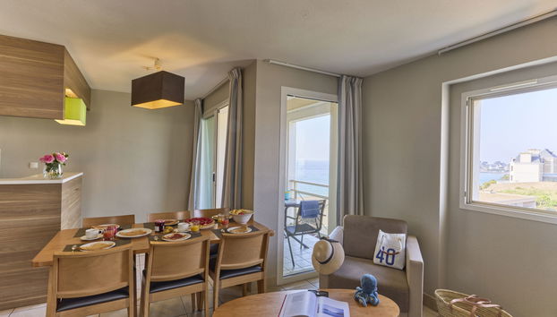 Apartment mit 2 Schlafzimmern in Saint-Malo mit schwimmbad und garten - Foto 2