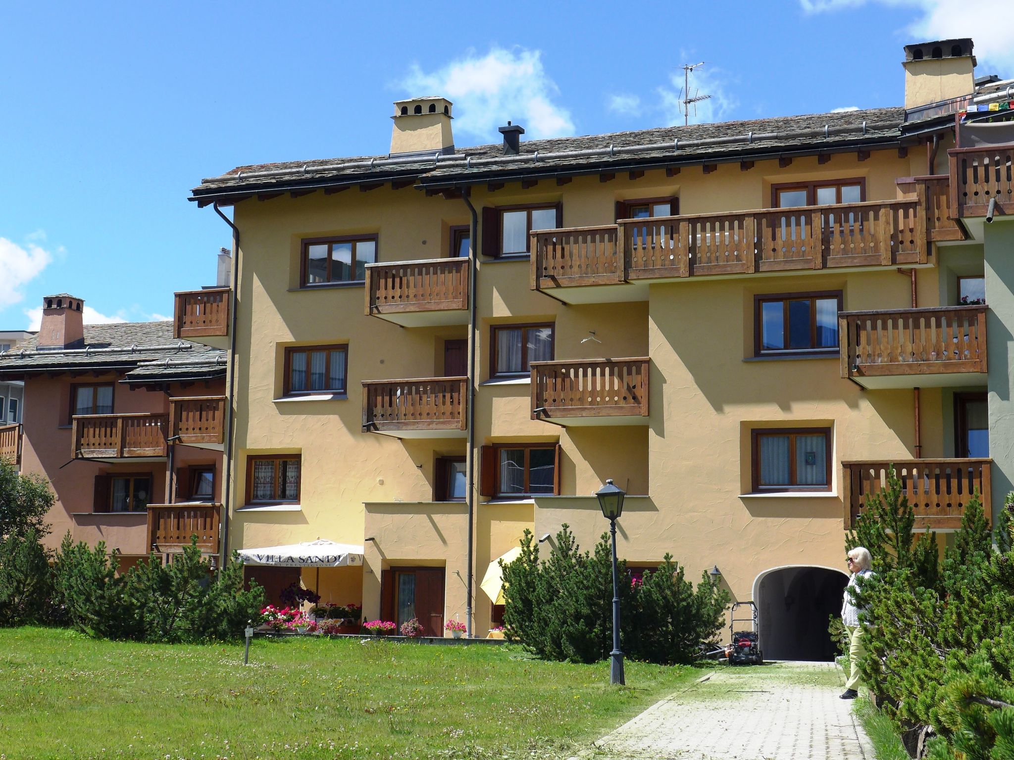 Foto 18 - Apartment mit 1 Schlafzimmer in Sankt Moritz mit blick auf die berge
