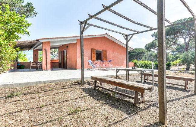 Apartamento de 2 quartos em Capoliveri com piscina e jardim - Foto 1