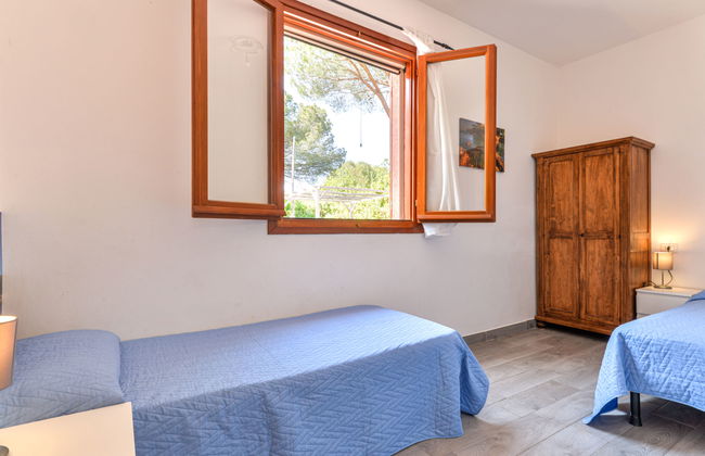 Apartamento de 2 quartos em Capoliveri com piscina e jardim - Foto 14