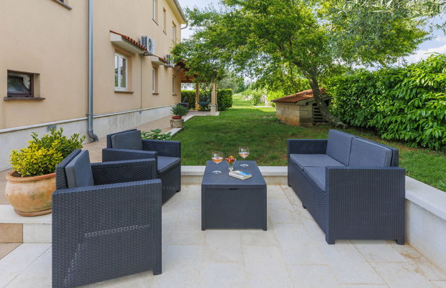 Apartamento de 4 quartos em Sveti Lovreč com piscina privada e jardim - Foto 17