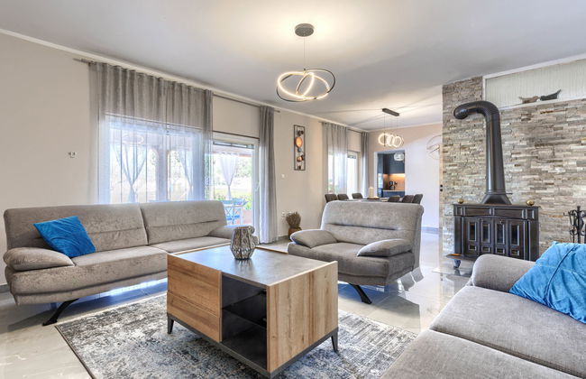 Casa de 4 quartos em Marčana com piscina privada e jardim - Foto 12