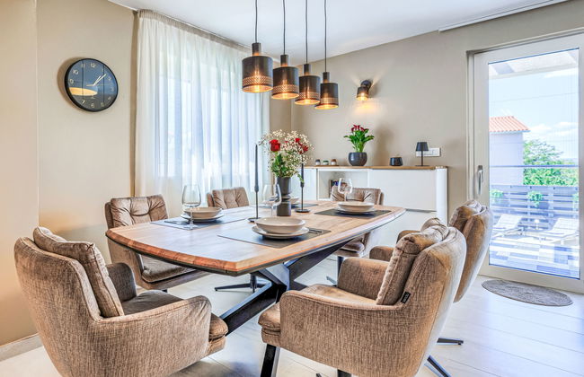 Casa de 4 quartos em Labin com piscina privada e jardim - Foto 6