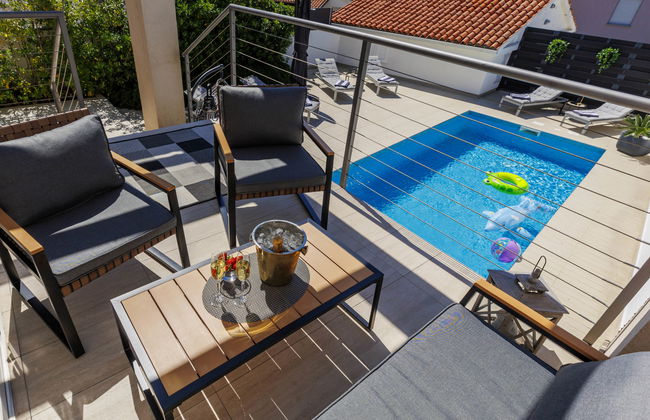 Casa de 4 quartos em Labin com piscina privada e jardim - Foto 7