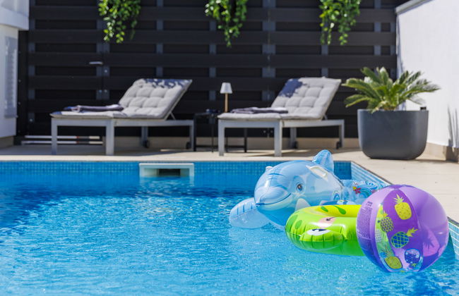 Casa de 4 quartos em Labin com piscina privada e jardim - Foto 14