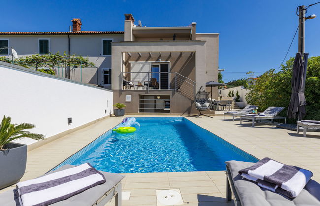 Casa de 4 quartos em Labin com piscina privada e jardim - Foto 40