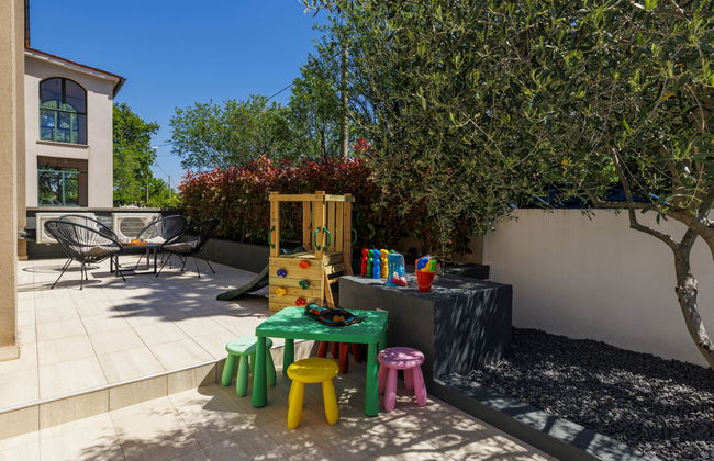 Casa de 4 quartos em Labin com piscina privada e jardim - Foto 15