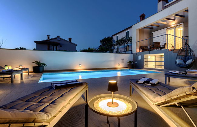 Casa de 4 quartos em Labin com piscina privada e jardim - Foto 54