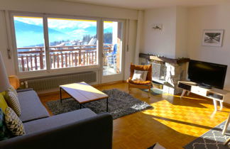 Foto 1 - Apartamento de 1 quarto em Crans-Montana com vista para a montanha
