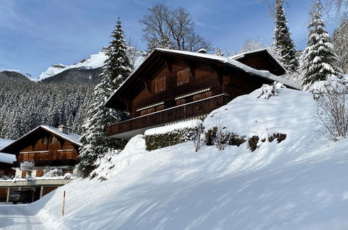 Foto 35 - Apartamento de 1 quarto em Grindelwald com jardim e terraço