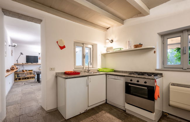 Casa de 3 quartos em Pettenasco com jardim e terraço - Foto 11