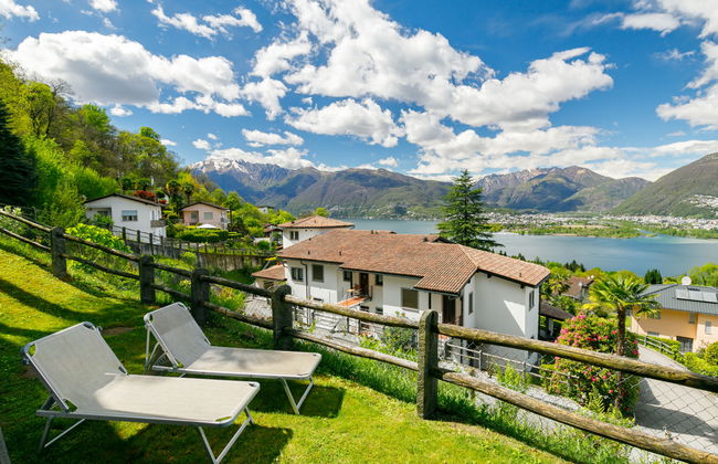 Apartamento de 2 quartos em Gambarogno com piscina e jardim - Foto 20