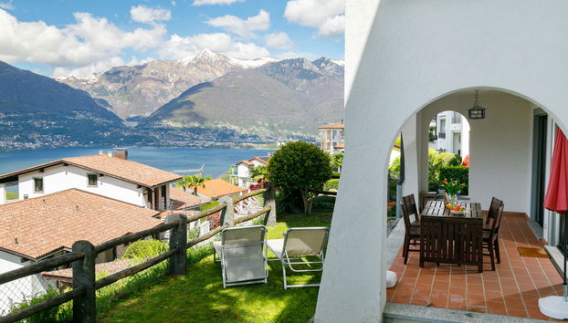Apartment mit 2 Schlafzimmern in Gambarogno mit schwimmbad und garten - Foto 4