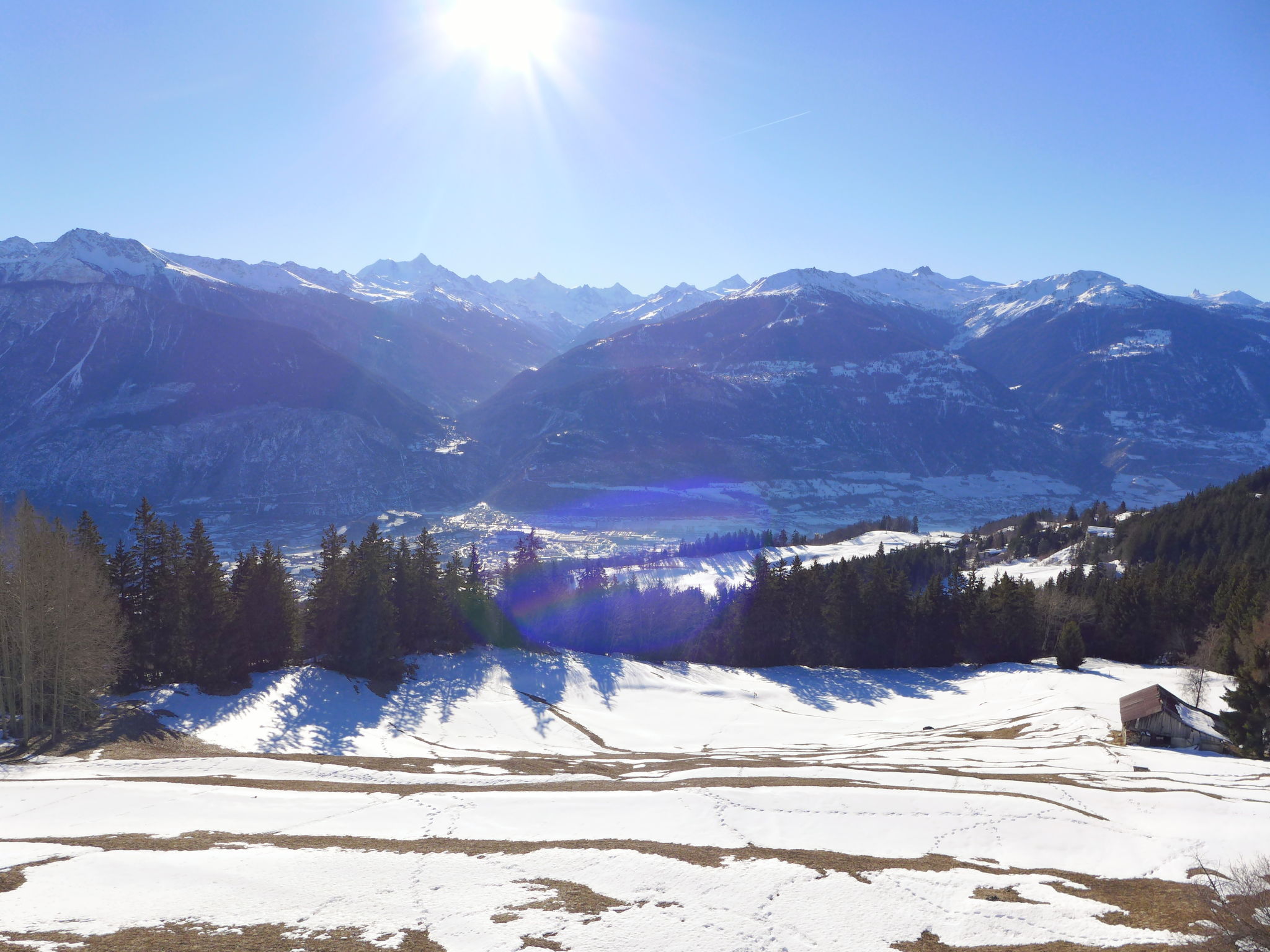 Foto 20 - Apartamento de 1 habitación en Crans-Montana con vistas a la montaña