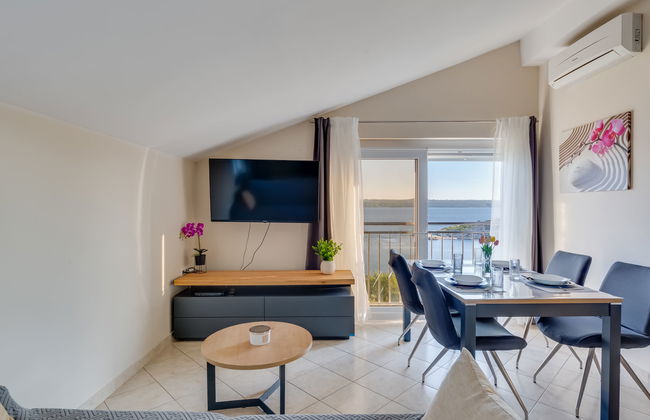Apartment mit 3 Schlafzimmern in Jasenice mit schwimmbad - Foto 5