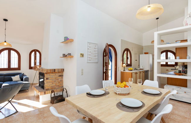 Casa de 2 quartos em Peñíscola com piscina privada e jardim - Foto 4