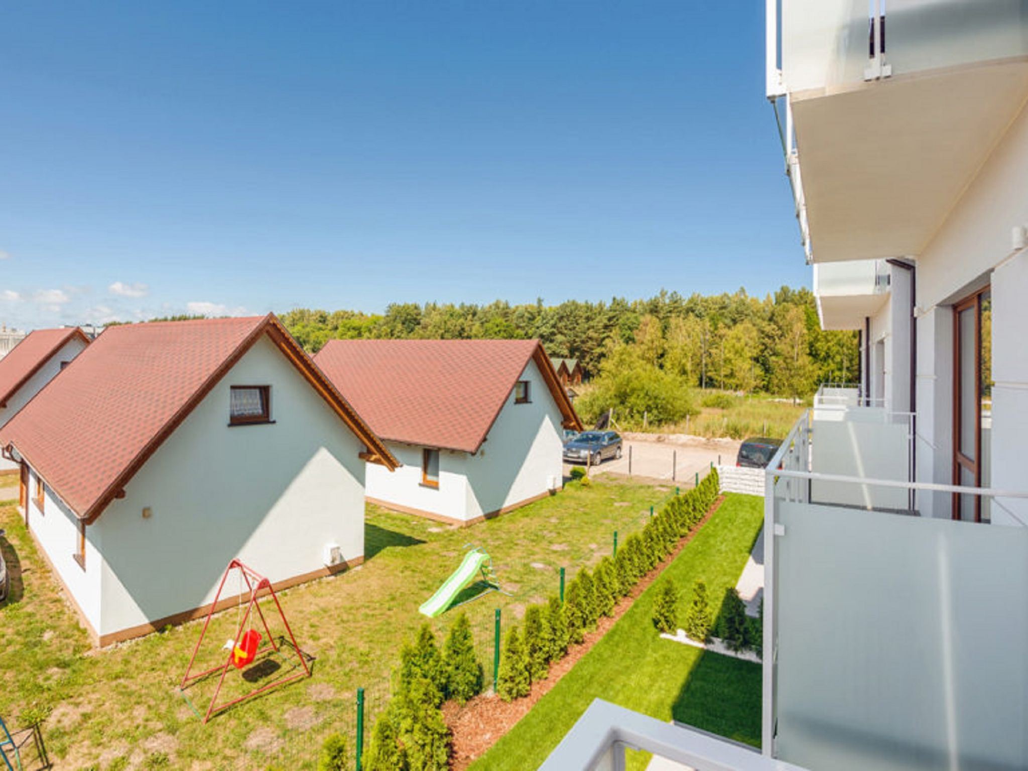 Foto 18 - Apartamento de 1 quarto em Kołobrzeg (Gmina) com jardim e vistas do mar