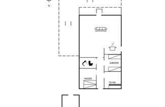 Foto 2 - Casa con 3 camere da letto a Løkken con terrazza