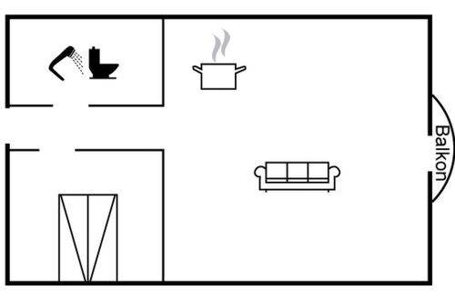 Foto 2 - Appartamento con 1 camera da letto a Løkken