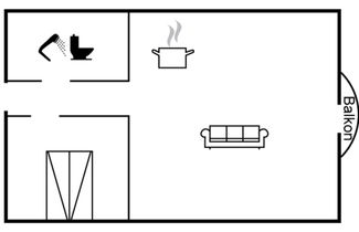 Foto 2 - Appartamento con 1 camera da letto a Løkken
