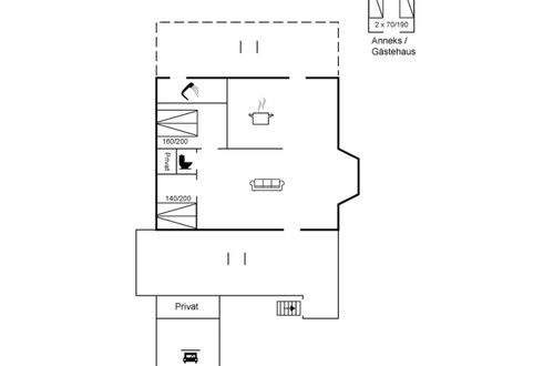 Foto 2 - Casa con 2 camere da letto a Allinge con terrazza