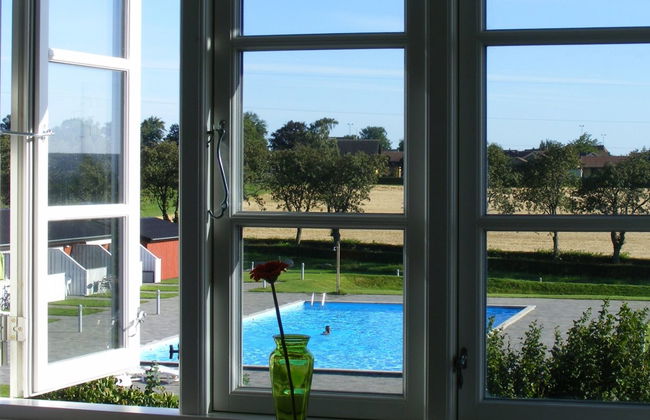 Apartment mit 2 Schlafzimmern in Aakirkeby mit schwimmbad und terrasse - Foto 4