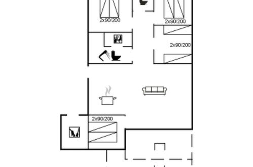 Foto 25 - Casa con 4 camere da letto a Nexø con terrazza e sauna