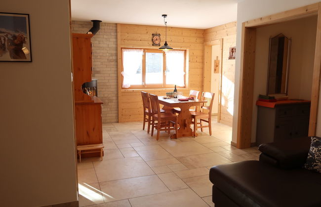Apartamento de 3 quartos em Evolène com jardim e terraço - Foto 9