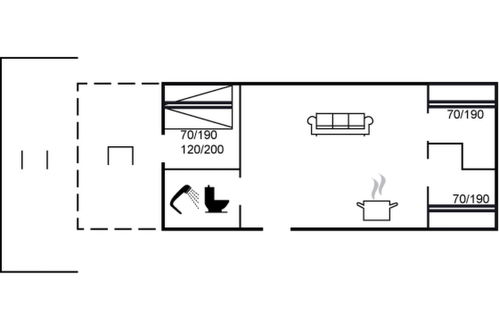 Foto 20 - Casa con 3 camere da letto a Løkken con terrazza