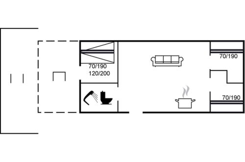 Foto 20 - Casa de 3 quartos em Løkken com terraço