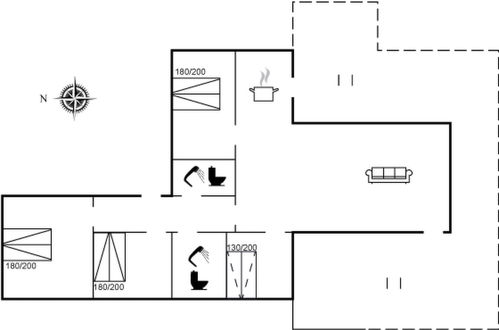 Foto 30 - Casa de 4 habitaciones en Løkken con terraza