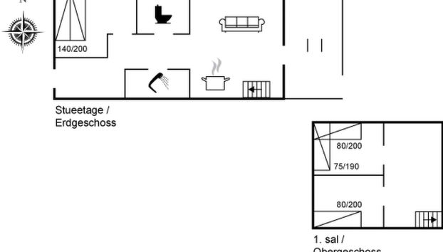 Apartment mit 3 Schlafzimmern in Løkken mit schwimmbad und terrasse - Foto 2