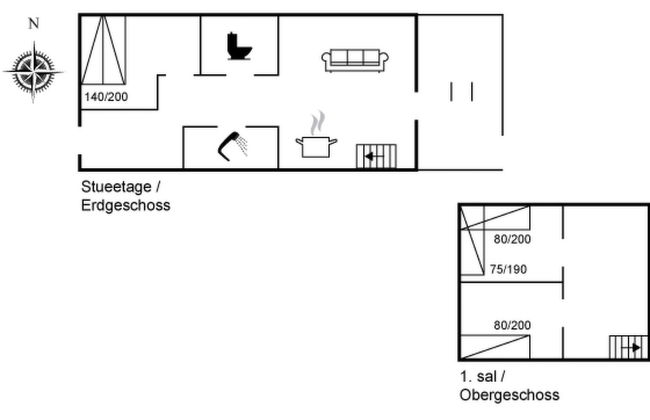 Apartment mit 3 Schlafzimmern in Løkken mit schwimmbad und terrasse - Foto 2