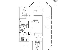 Foto 2 - Casa de 3 quartos em Hvide Sande com terraço e sauna