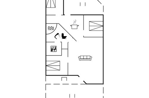 Foto 1 - Casa de 3 quartos em Væggerløse com terraço e sauna