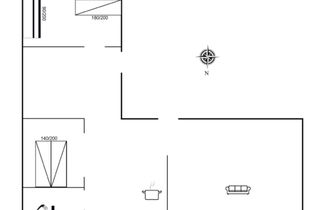 Foto 2 - Casa de 2 quartos em Væggerløse com terraço