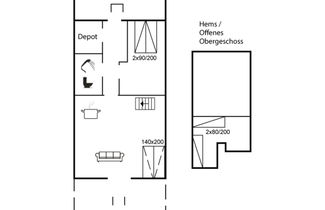 Foto 2 - Casa de 1 quarto em Sydals com terraço