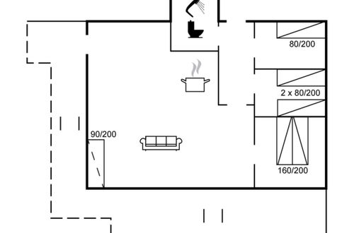 Foto 20 - Casa con 3 camere da letto a Rømø con terrazza