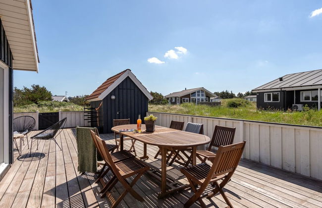 Casa de 4 quartos em Klitmøller com terraço e sauna - Foto 9