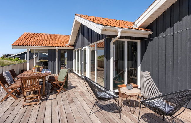 Casa de 4 quartos em Klitmøller com terraço e sauna - Foto 11