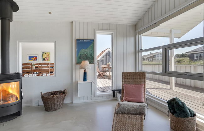 Casa de 4 quartos em Klitmøller com terraço e sauna - Foto 21