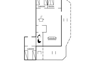 Foto 2 - Casa de 2 quartos em Rømø com terraço
