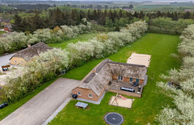Casa de 5 quartos em Ulfborg com piscina privada e terraço - Foto 20