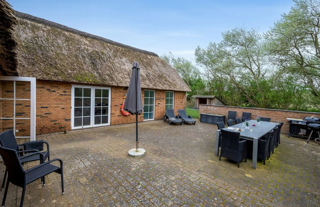Casa de 5 quartos em Ulfborg com piscina privada e terraço - Foto 16