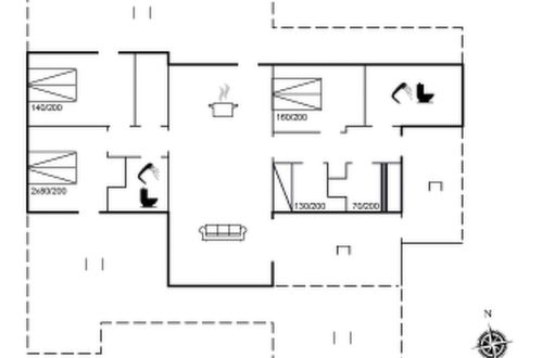 Foto 28 - Haus mit 5 Schlafzimmern in Klitmøller mit terrasse und sauna