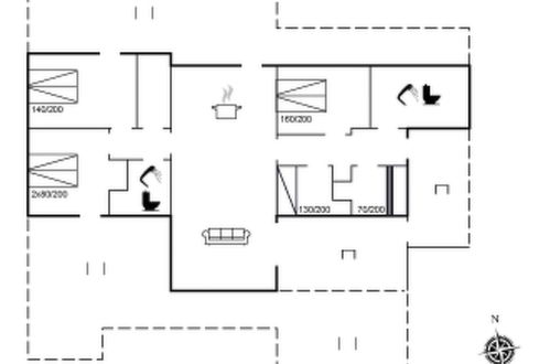 Foto 28 - Casa con 5 camere da letto a Klitmøller con terrazza e sauna