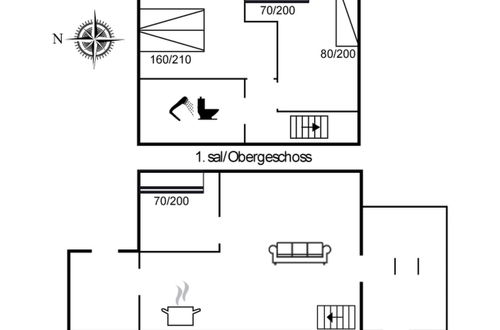 Foto 18 - Appartamento con 3 camere da letto a Rømø con terrazza