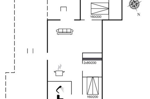 Foto 2 - Casa con 3 camere da letto a Harboøre con terrazza