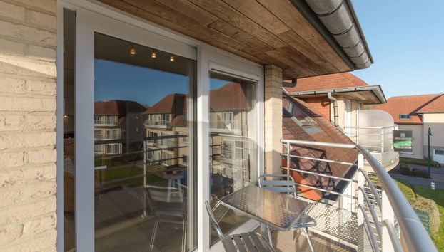 Apartamento de 1 habitación en De Haan con piscina y jardín - Foto 4