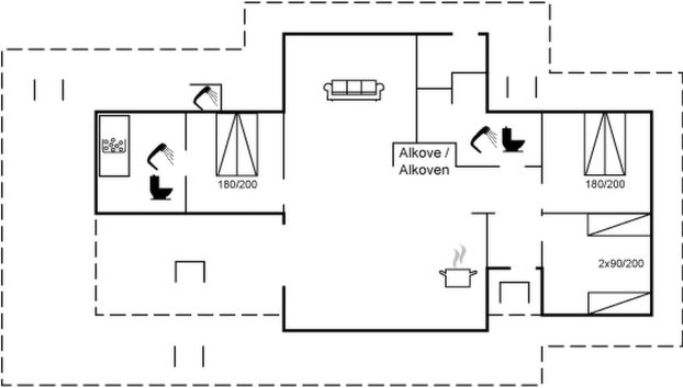 Haus mit 3 Schlafzimmern in Rørvig mit terrasse - Foto 2
